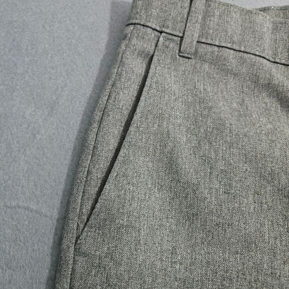 Levi's Action Slacks Men 38X32 (36X30) Gray Straight Leg Dress Pants Trousers - Picture 5 of 14